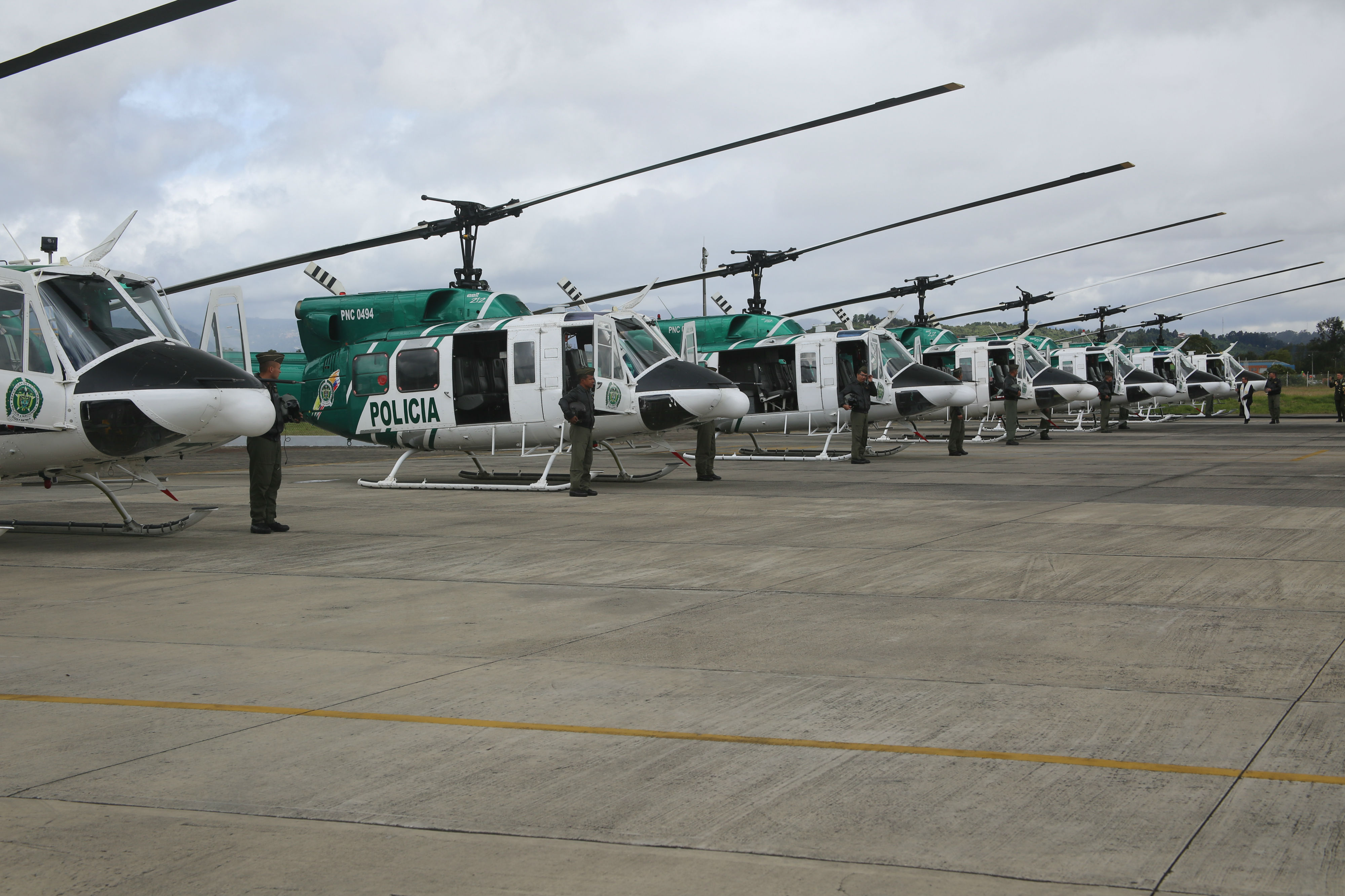 Inauguran-proyectos-del-área-de-Aviación-de-la-Dirección-de-Antinarcóticos-de-la-Policía-Nacional