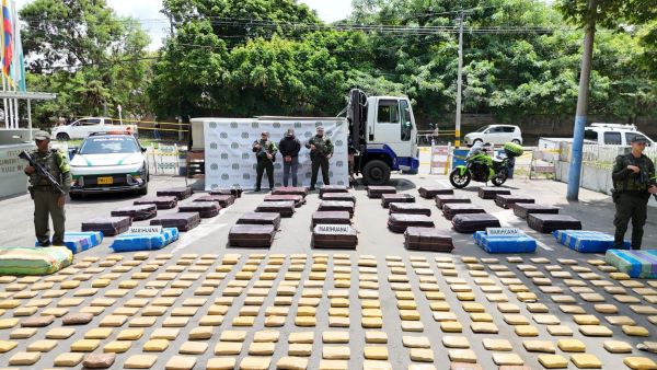 incautación de estupefacientes