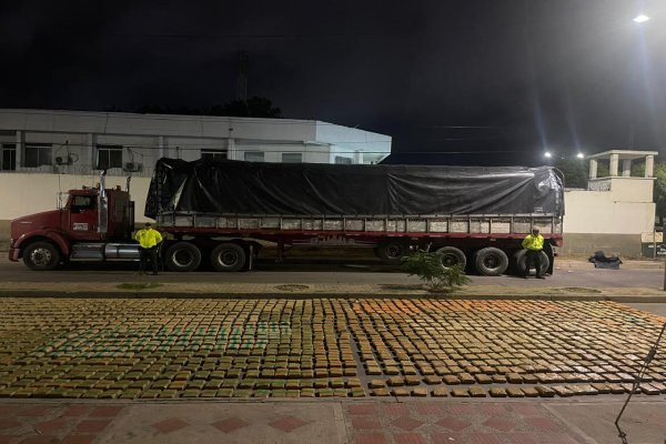 Incautación de marihuana distribuida en 1.638 paquetes prensados
