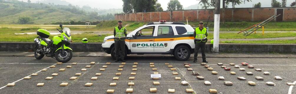 Policía se incauta de 50 kilos de marihuana 