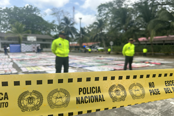 Más de cinco toneladas de clorhidrato de cocaína fueron incautadas en zona rural de Necoclí