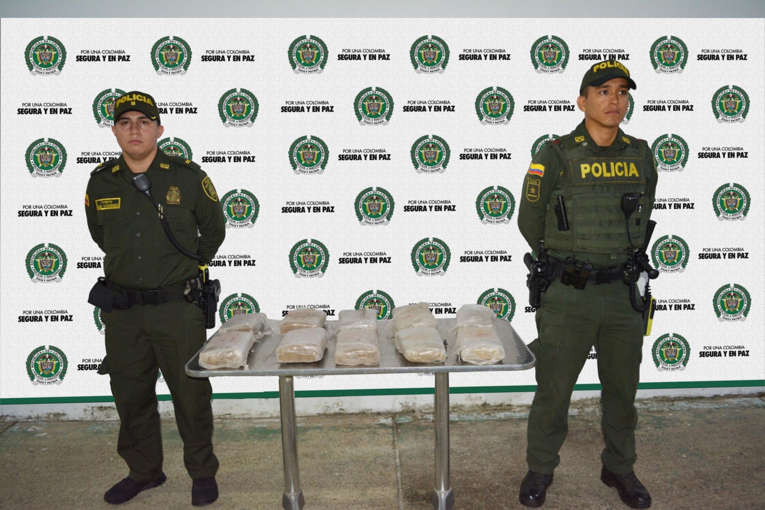 El estupefaciente habría sido dejado abandonado ante controles de policía en el sector 