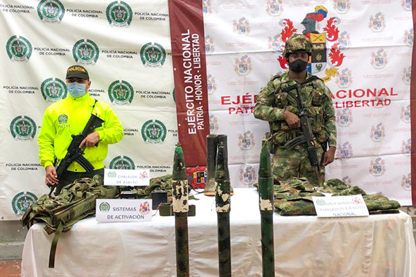 Policía_y_ejército_incautan_misiles_improvisados_al_norte_del_cauca