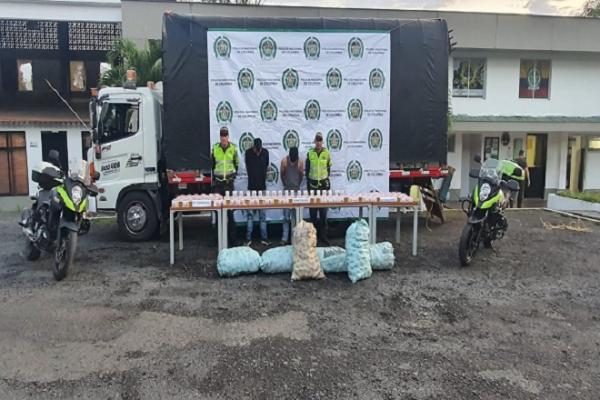 Dos personas capturadas