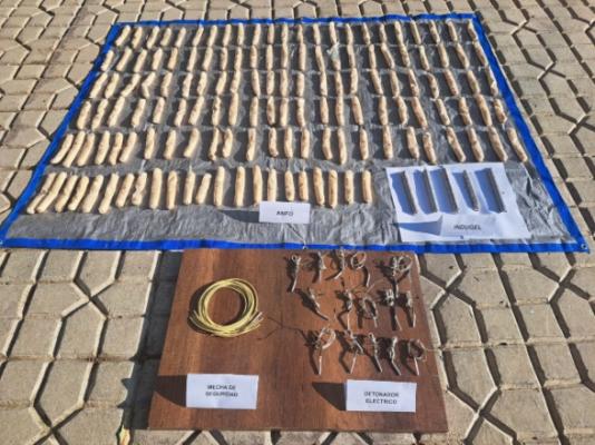 La seccional de Carabineros y protección Ambiental de Caldas