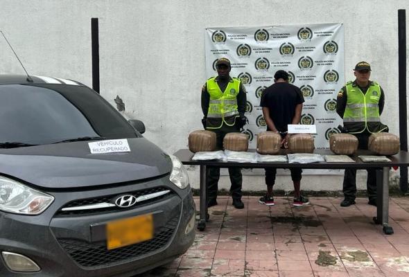 Recuperación de un vehículo reportado como hurtado