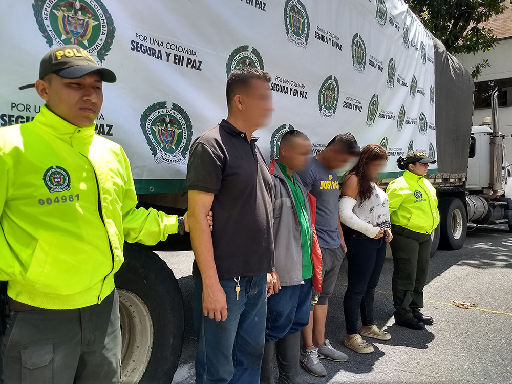 En operación contra el grupo delincuencial “los chatas” nos incautamos de más de una tonelada de marihuana “creepy”