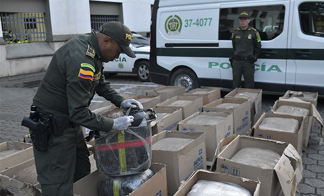 1678 kilos de marihuana incautadas