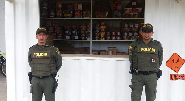 Más-de-dos toneladas-de-pólvora-incautó-la Policía Nacional-en-el-departamento-del-Meta