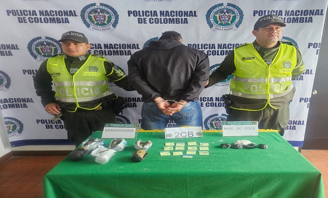 Entre los estupefacientes incautados se halló tucibí, base de coca y marihuana