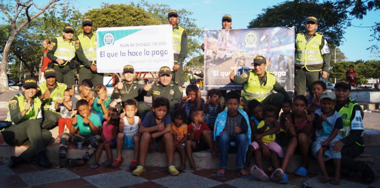 trabajamos por la protección de los niños de la guajira  
