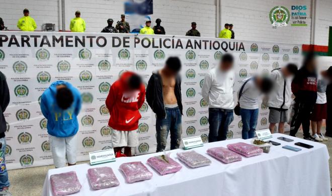 estructura al margen de la ley dedicada al tráfico local de estupefacientes