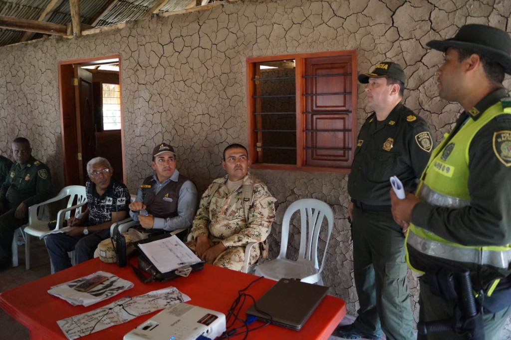 El antiguo punto transitorio de normalización (PTN) en Pondores, se convierte en ahora en espacios territoriales de capacitación