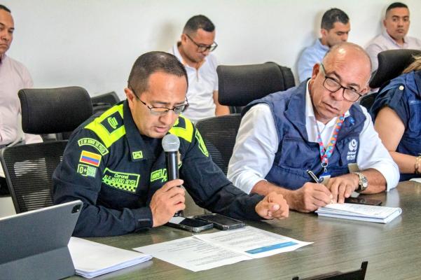 Intervención en el comité de seguimiento electoral