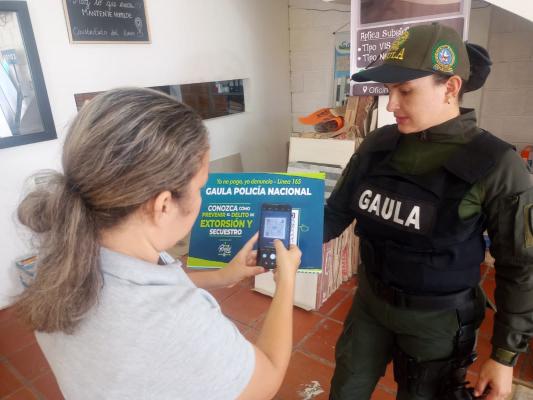 Jornada preventiva y de participación comunitaria contra la extorsión campaña ¡Yo no pago, yo denuncio!