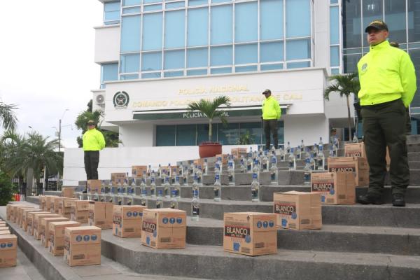 Cayó fábrica de licor adulterado en Cali