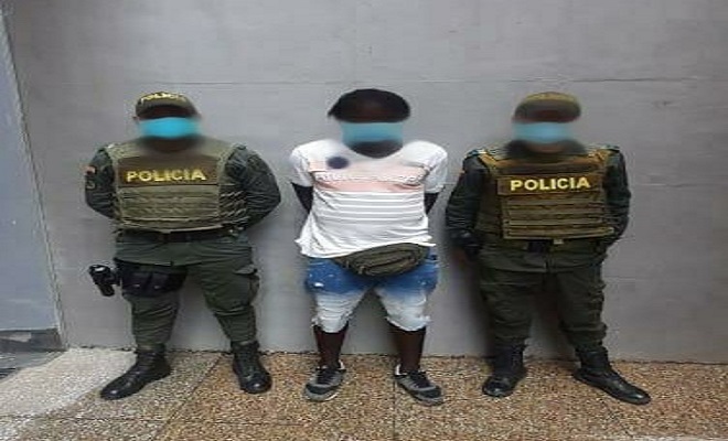 Lo capturamos en Yuto Chocó, con 97 dosis de clorhidrato de cocaína 