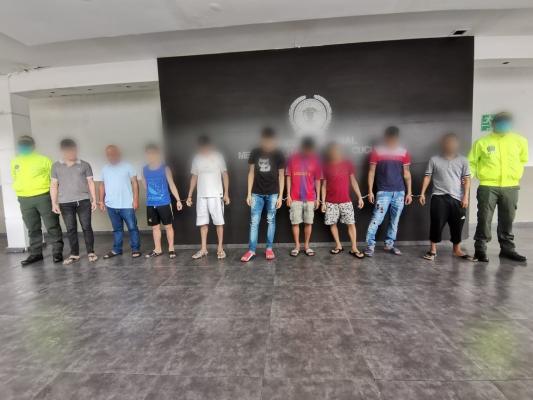 Capturado integrantes de 'Los Piscos' y 'Los Visajosos'