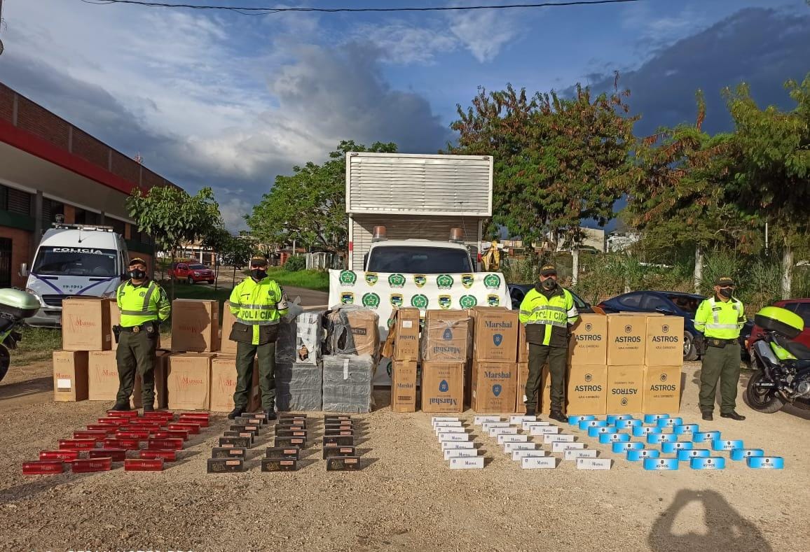 Lucha contra el contrabando de cigarrillos 