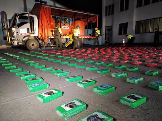 Cae media tonelada de cocaína en Sucre 