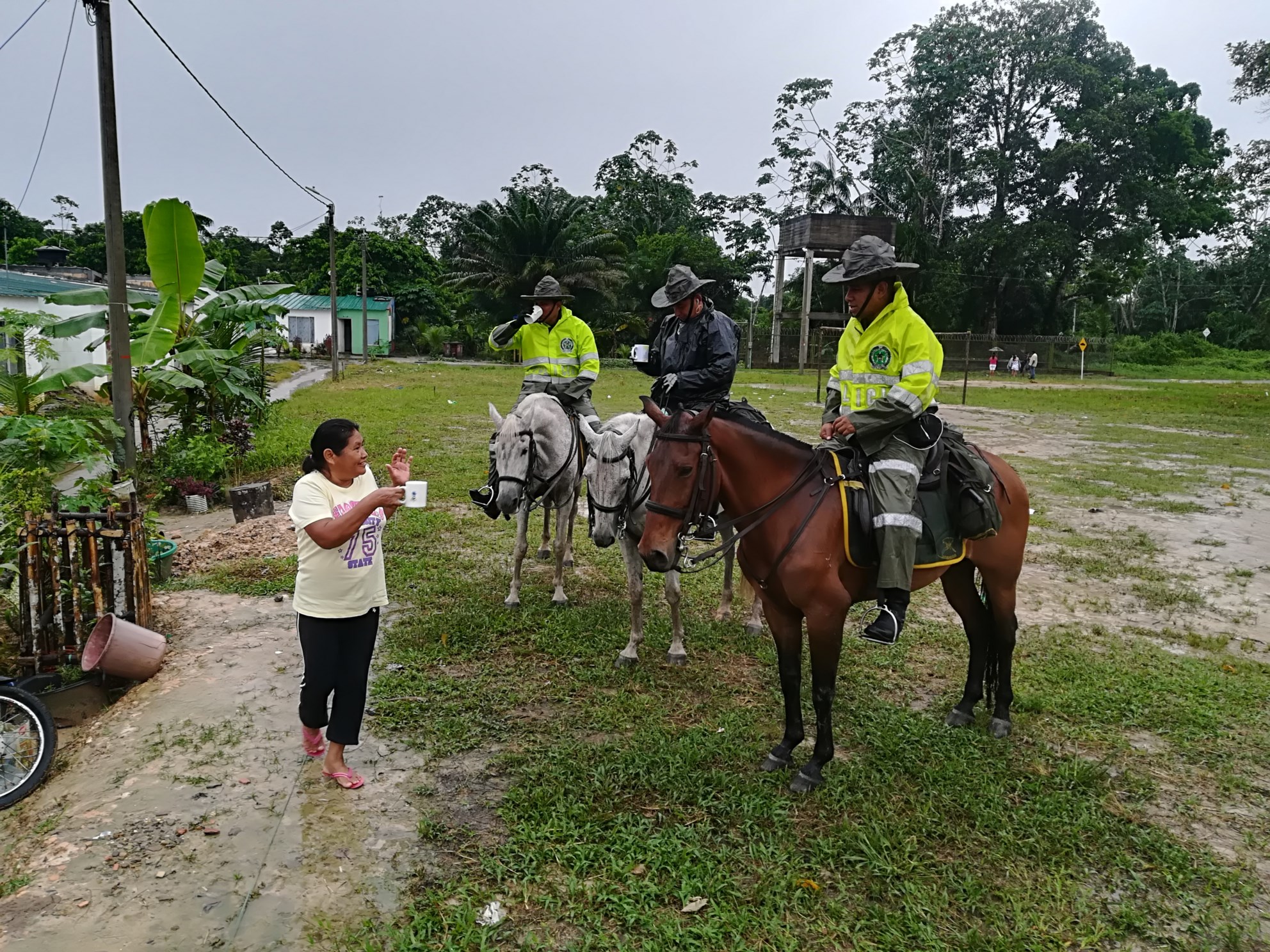 Un buen tinto y la mediación policial 