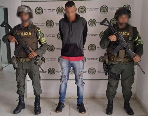 Mediante orden judicial es capturado alias “El Flaco” o “Piqué”