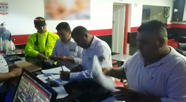 La Policía Nacional-desplegó la operación "medusa"-contra la migración ilegal en Colombia