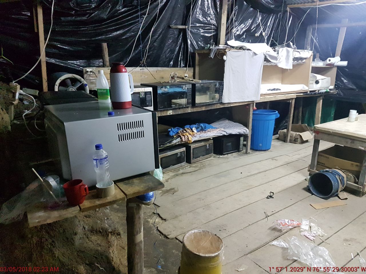 Destruido-gigantesco-laboratorio-para-producir-cocaína-en-el-Cauca