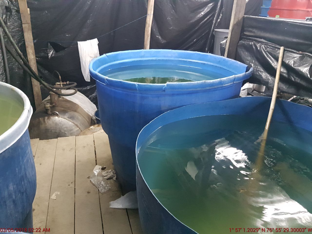 Destruido-gigantesco-laboratorio-para-producir-cocaína-en-el-Cauca