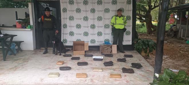 Incautado estupefaciente avaluado en 40.000.000