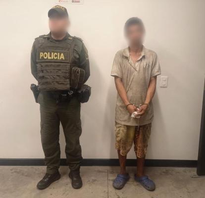 Capturado por porte ilegal de arma de fuego 