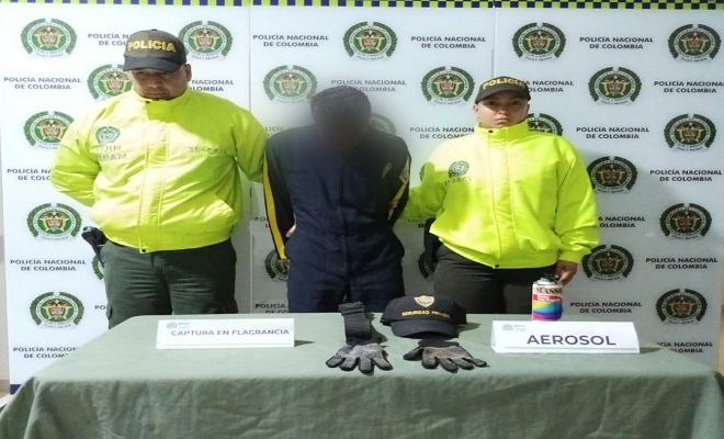 Así fue la rápida reacción de la Policía Nacional que permitió la captura del presunto responsable de acción terrorista