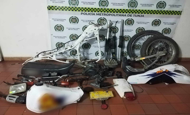 Policía Metropolitana de Tunja contra el hurto de automotores