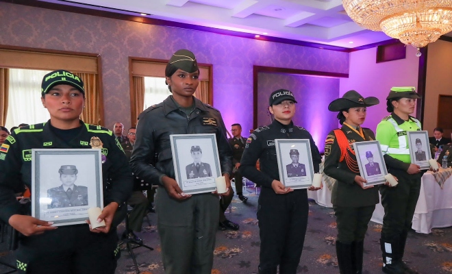 Sandra Patricia Hernández Garzón, primera mujer en la historia en comandar la Policía Metropolitana de Bogotá