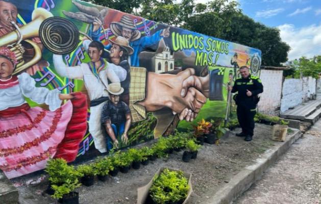 Policía Sucre en reconciliación con habitantes de Chochó