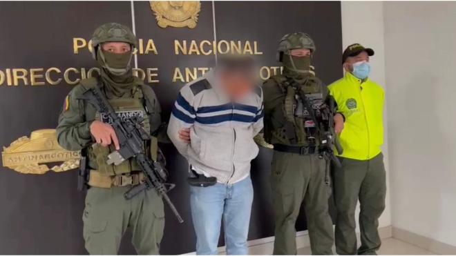 Capturado "Naranjo" por delitos relacionados con narcotráfico en la ciudad de Medellín