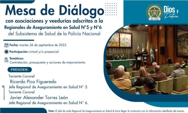 Mesa de diálogo “Un espacio de participación e interlocución con nuestros usuarios”