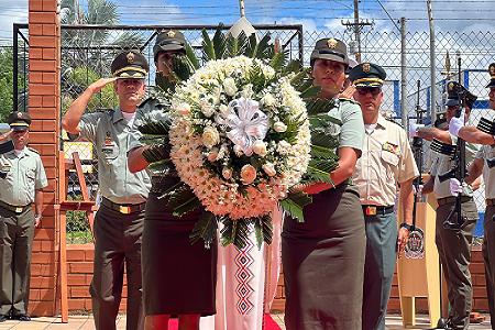Con una Eucaristía y ofrenda floral celebramos el aniversario 133 de la Policía Nacional de Colombia