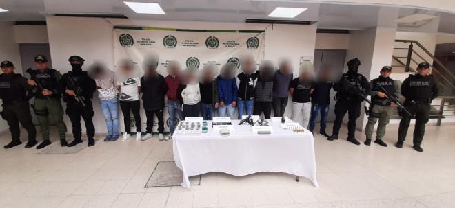 Duro golpe contra la extorsión deja la  desarticulación de los ‘Paisas’