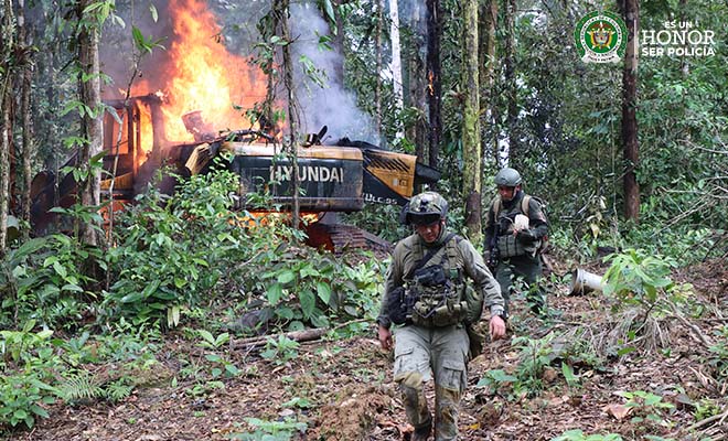 Afectamos las finanzas del grupo armado ‘Oliver Sinisterra’, en cerca de 1.360 millones de pesos anuales