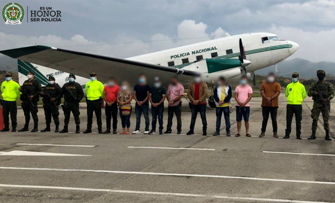 Dieciocho capturados en Norte de Santander y Cesar por apoderamiento de hidrocarburos