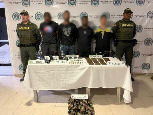 Capturas en flagrancia Tumaco