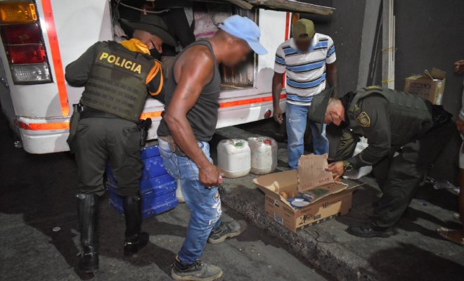 operativos ambientales en el mercado de Bazurto