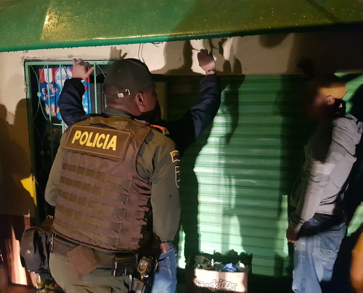 Procedimiento de requisa en el nororiente de Medellín