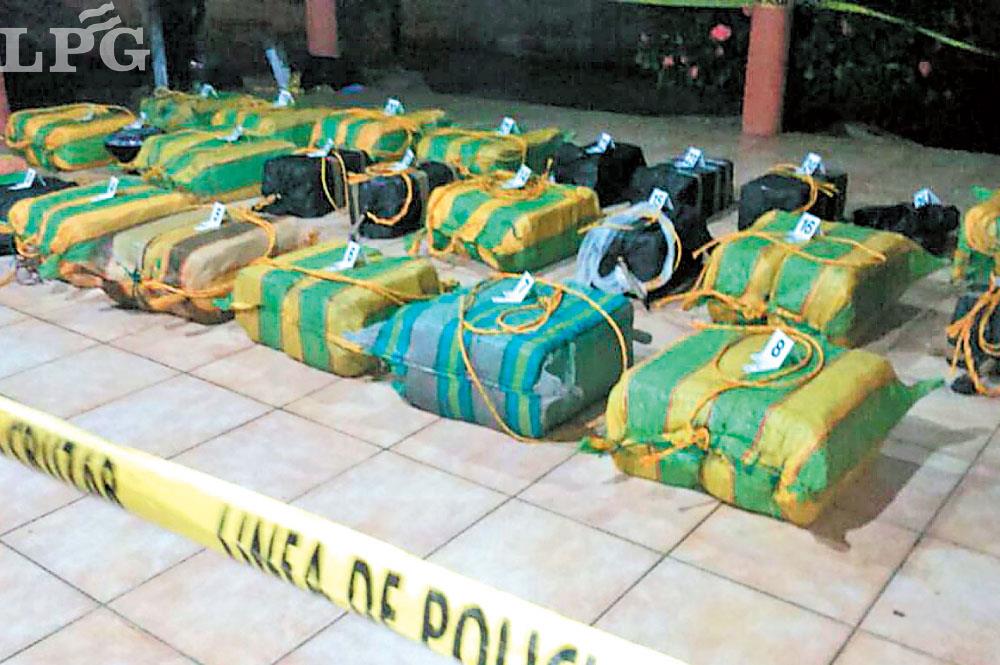 En operaciones trasnacionales incautadas más de tres toneladas de cocaína