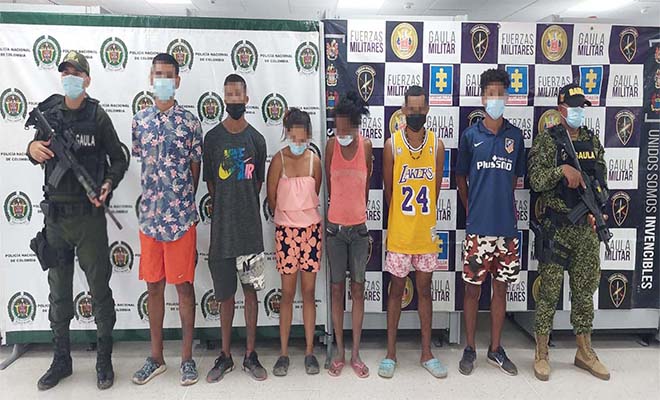 Capturados por extorsión 