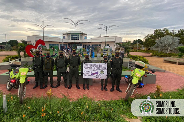 Patrulla en casa Cumaribo