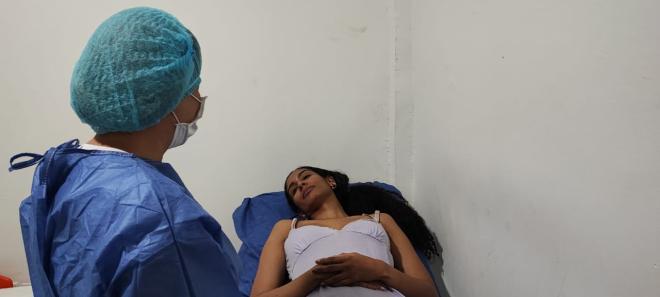 Patrullera Carolina Correa Berrio atención medica