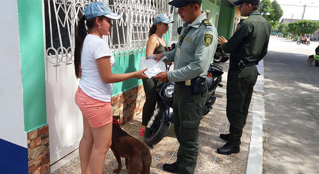 Con pedagogía promovemos la sana convivencia-metenses-policía