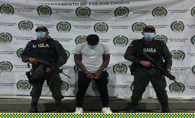 Capturado el segundo cabecilla del grupo delincuencial “los mexicanos” en el Chocó      